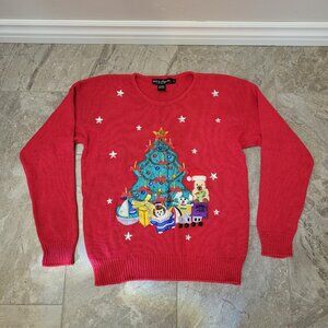 Vintage Work In Progress Gladys Bagley Womens Holiday Sweater Size s Christmas